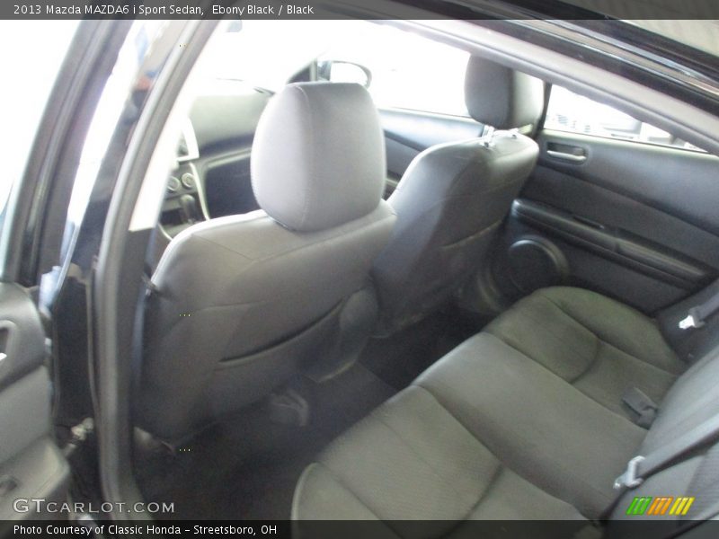 Ebony Black / Black 2013 Mazda MAZDA6 i Sport Sedan