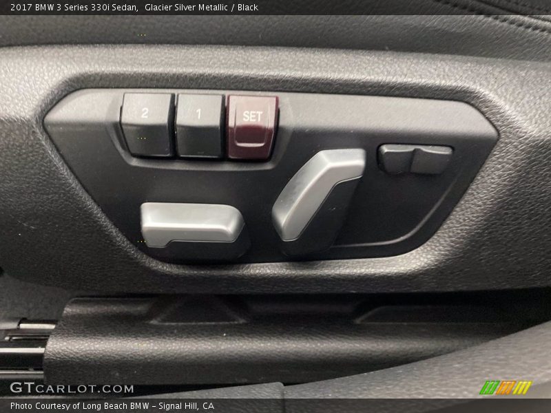 Glacier Silver Metallic / Black 2017 BMW 3 Series 330i Sedan