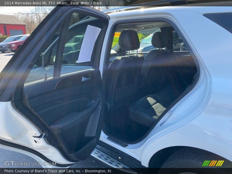 Polar White / Black 2014 Mercedes-Benz ML 350 4Matic