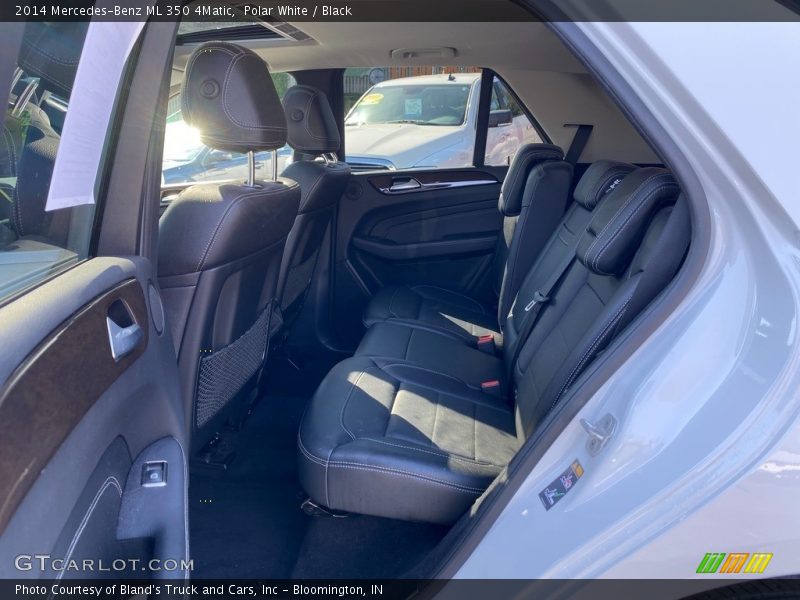 Polar White / Black 2014 Mercedes-Benz ML 350 4Matic