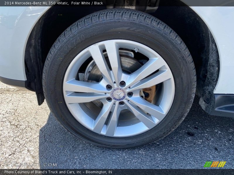 Polar White / Black 2014 Mercedes-Benz ML 350 4Matic