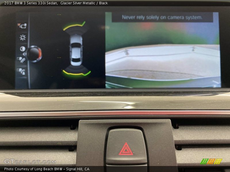Glacier Silver Metallic / Black 2017 BMW 3 Series 330i Sedan