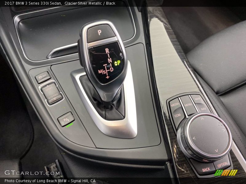Glacier Silver Metallic / Black 2017 BMW 3 Series 330i Sedan