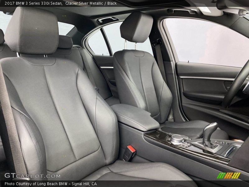 Glacier Silver Metallic / Black 2017 BMW 3 Series 330i Sedan