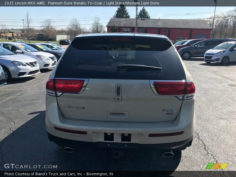 Platinum Dune Metallic Tri-Coat / Light Stone/Medium Light Stone 2015 Lincoln MKX AWD