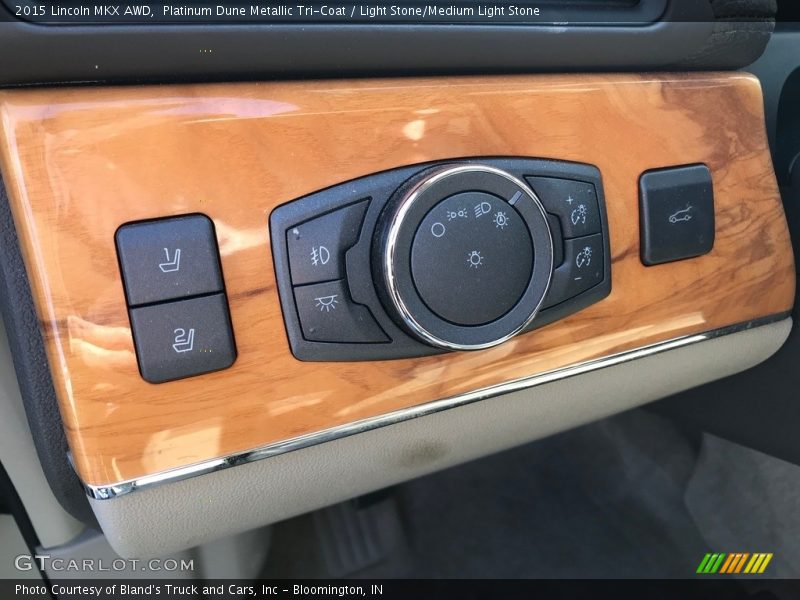 Controls of 2015 MKX AWD