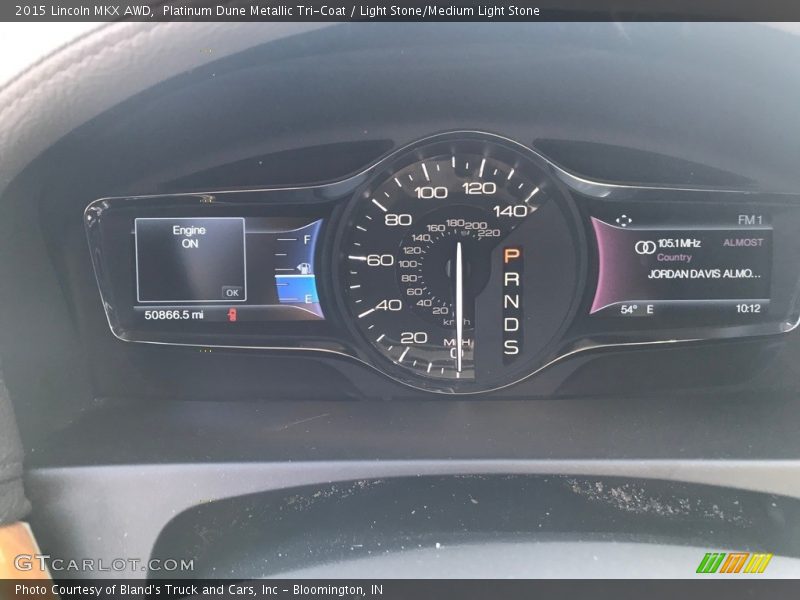 Platinum Dune Metallic Tri-Coat / Light Stone/Medium Light Stone 2015 Lincoln MKX AWD
