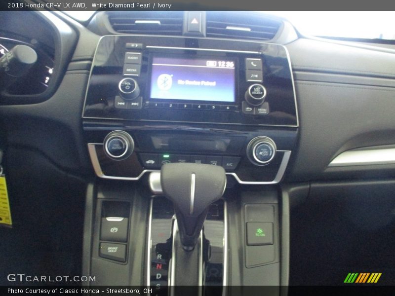 White Diamond Pearl / Ivory 2018 Honda CR-V LX AWD