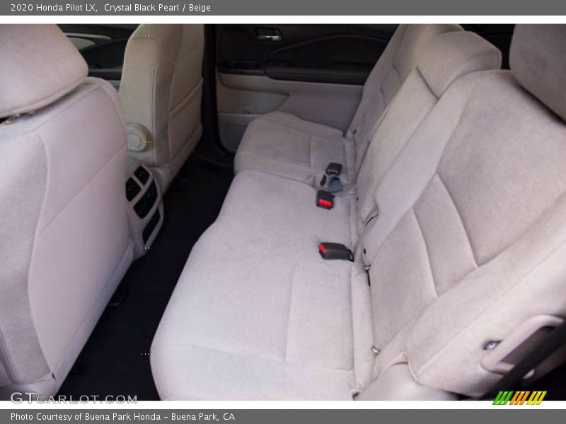 Crystal Black Pearl / Beige 2020 Honda Pilot LX
