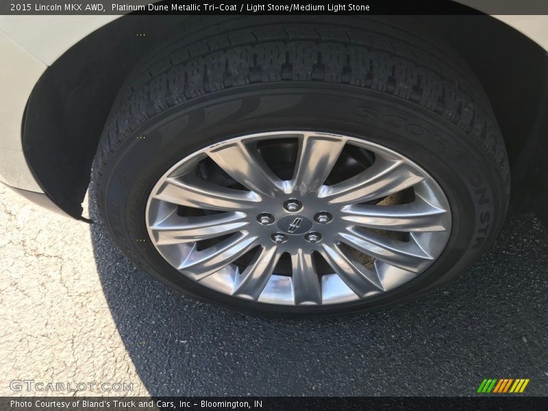 Platinum Dune Metallic Tri-Coat / Light Stone/Medium Light Stone 2015 Lincoln MKX AWD