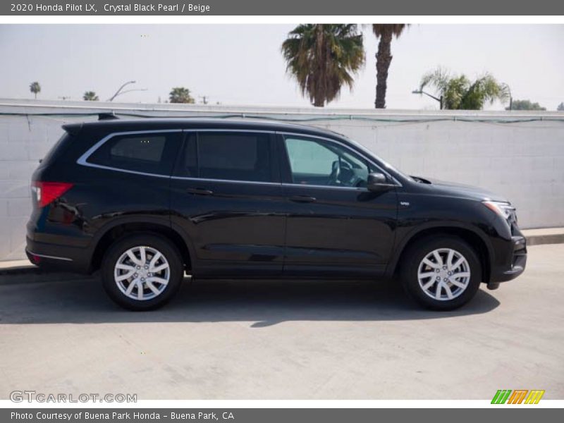 Crystal Black Pearl / Beige 2020 Honda Pilot LX