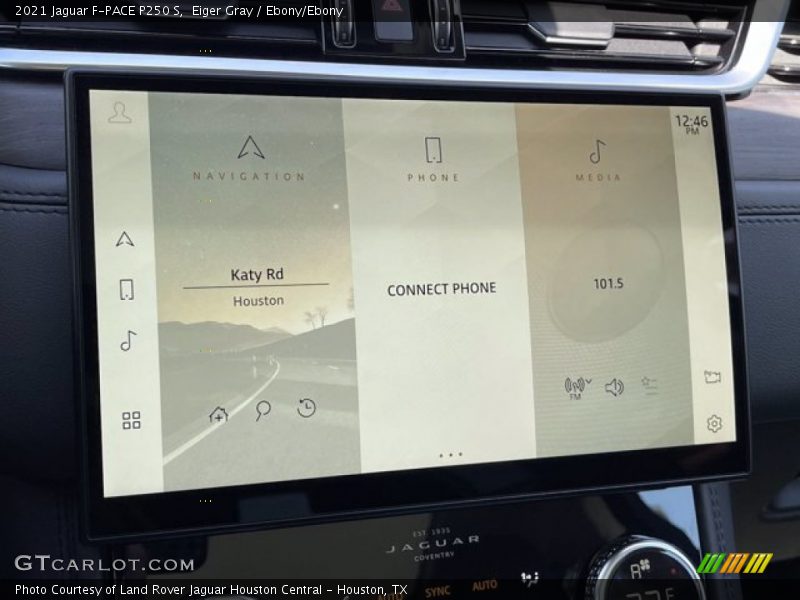Eiger Gray / Ebony/Ebony 2021 Jaguar F-PACE P250 S