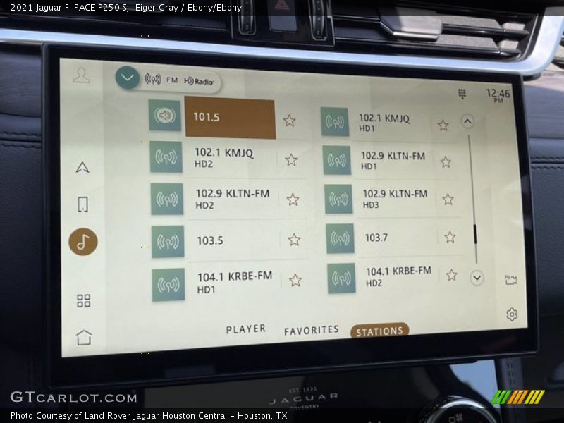 Eiger Gray / Ebony/Ebony 2021 Jaguar F-PACE P250 S