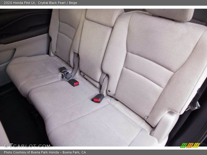 Crystal Black Pearl / Beige 2020 Honda Pilot LX
