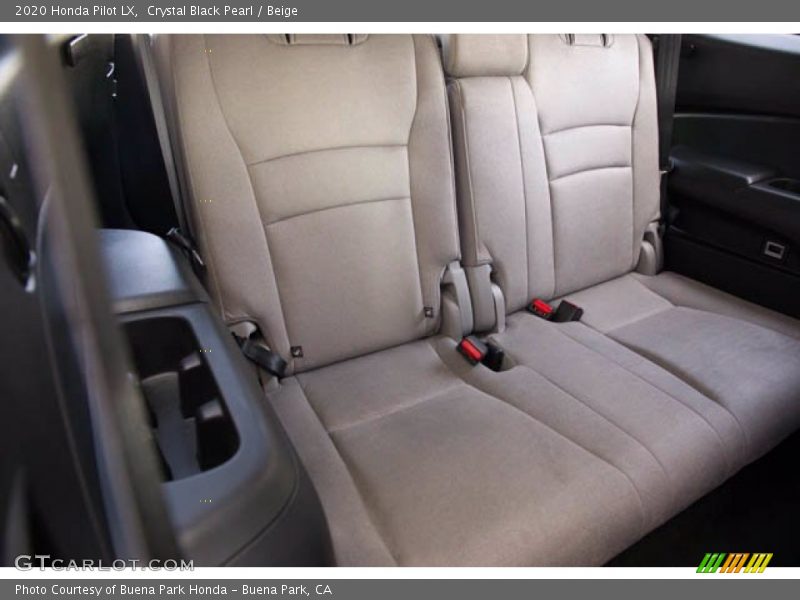 Crystal Black Pearl / Beige 2020 Honda Pilot LX