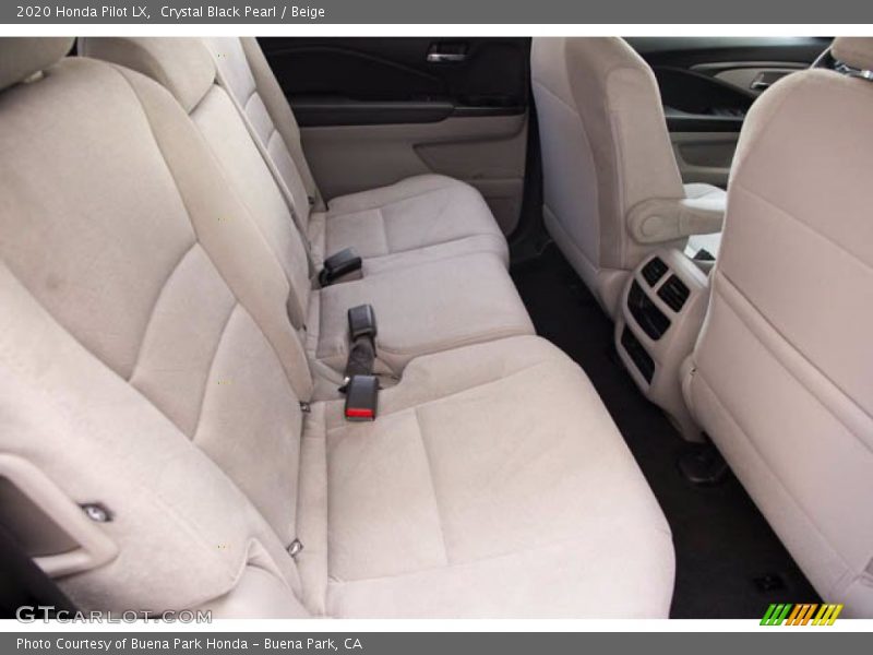 Crystal Black Pearl / Beige 2020 Honda Pilot LX