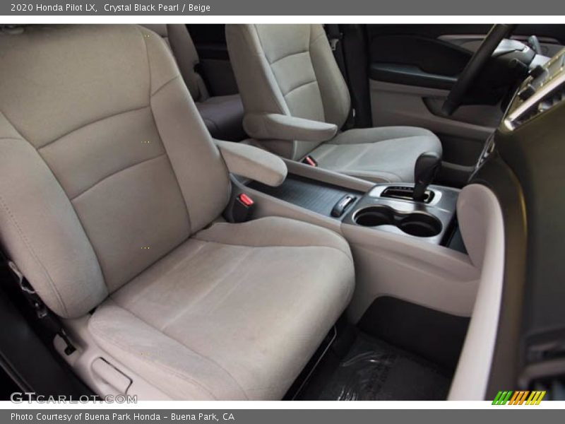 Crystal Black Pearl / Beige 2020 Honda Pilot LX