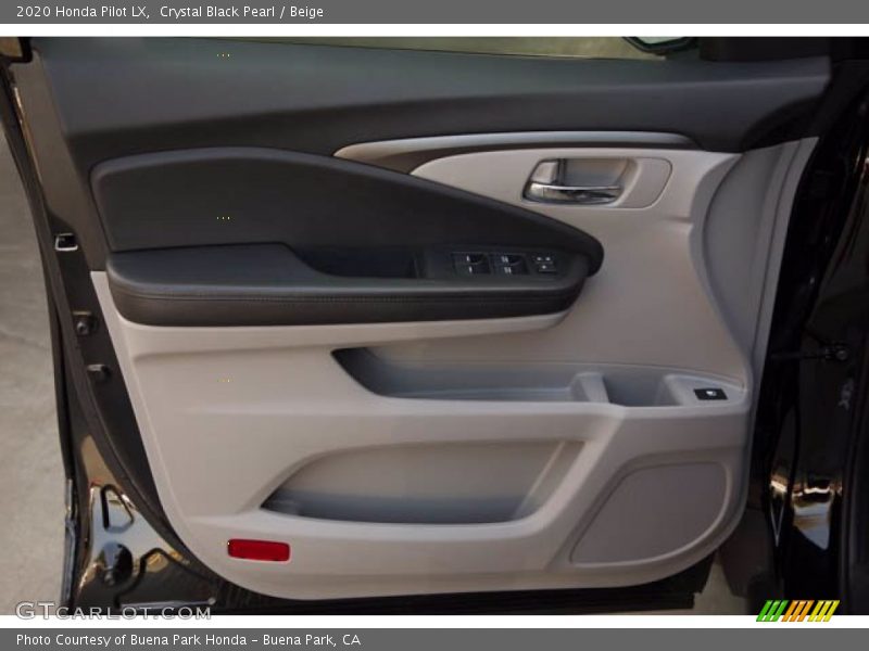 Crystal Black Pearl / Beige 2020 Honda Pilot LX