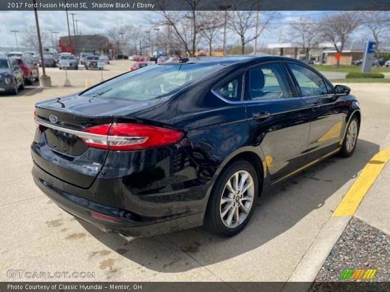Shadow Black / Ebony 2017 Ford Fusion Hybrid SE