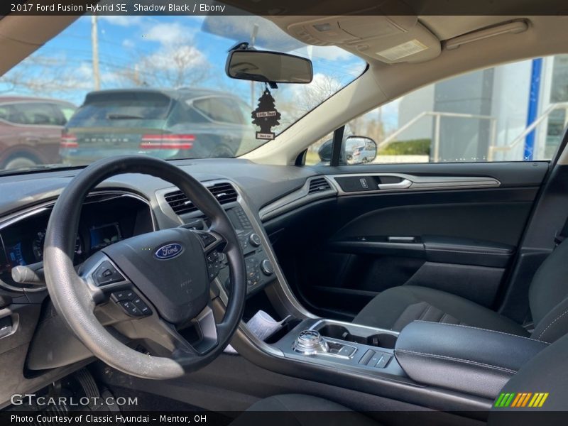 Shadow Black / Ebony 2017 Ford Fusion Hybrid SE