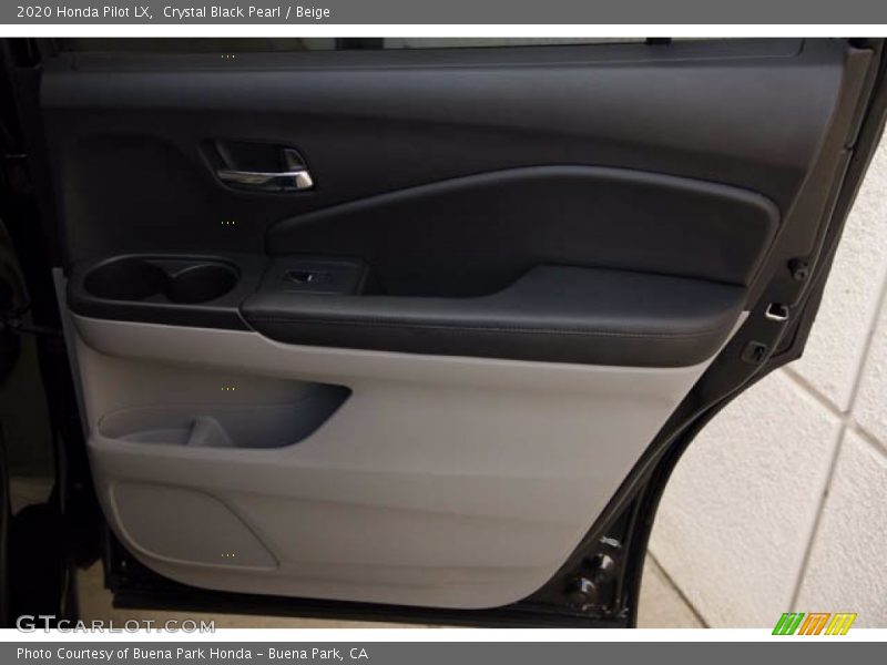 Crystal Black Pearl / Beige 2020 Honda Pilot LX