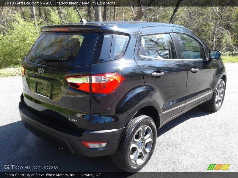 Shadow Black / Medium Light Stone 2018 Ford EcoSport S 4WD