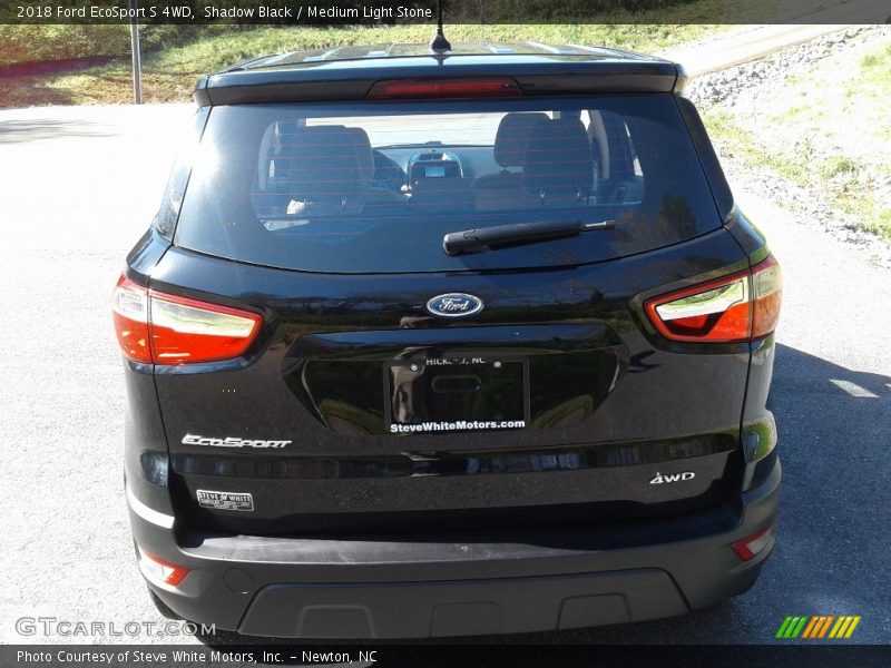 Shadow Black / Medium Light Stone 2018 Ford EcoSport S 4WD