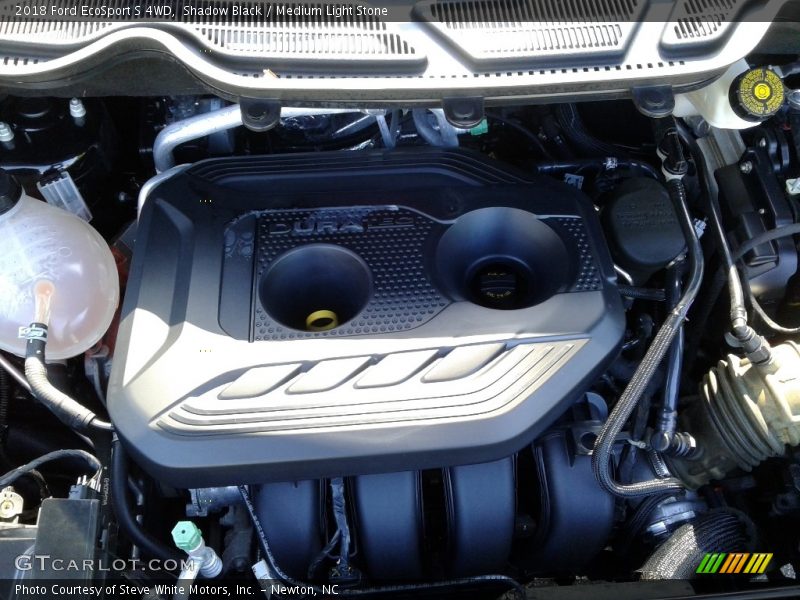 Shadow Black / Medium Light Stone 2018 Ford EcoSport S 4WD