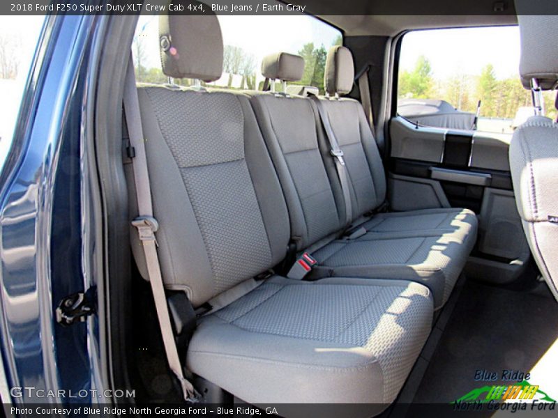 Blue Jeans / Earth Gray 2018 Ford F250 Super Duty XLT Crew Cab 4x4
