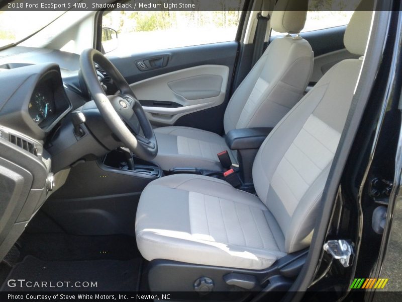 Shadow Black / Medium Light Stone 2018 Ford EcoSport S 4WD