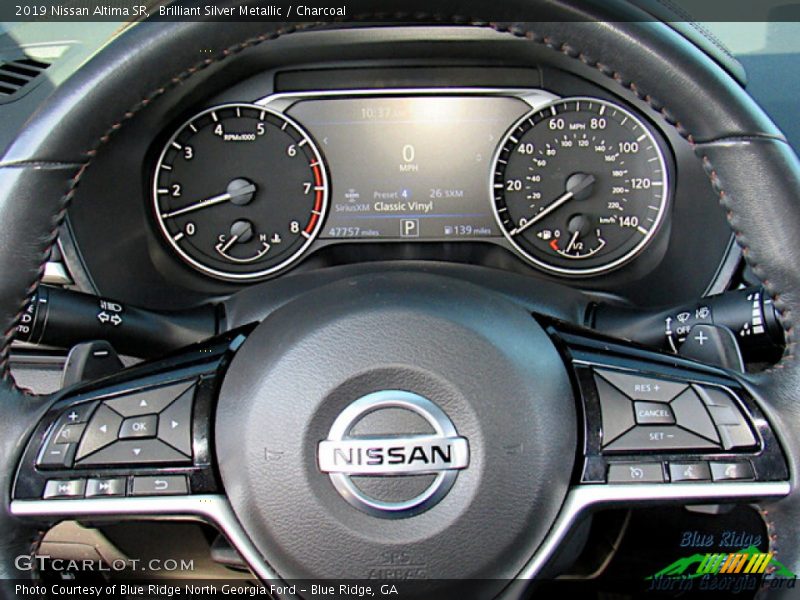 Brilliant Silver Metallic / Charcoal 2019 Nissan Altima SR