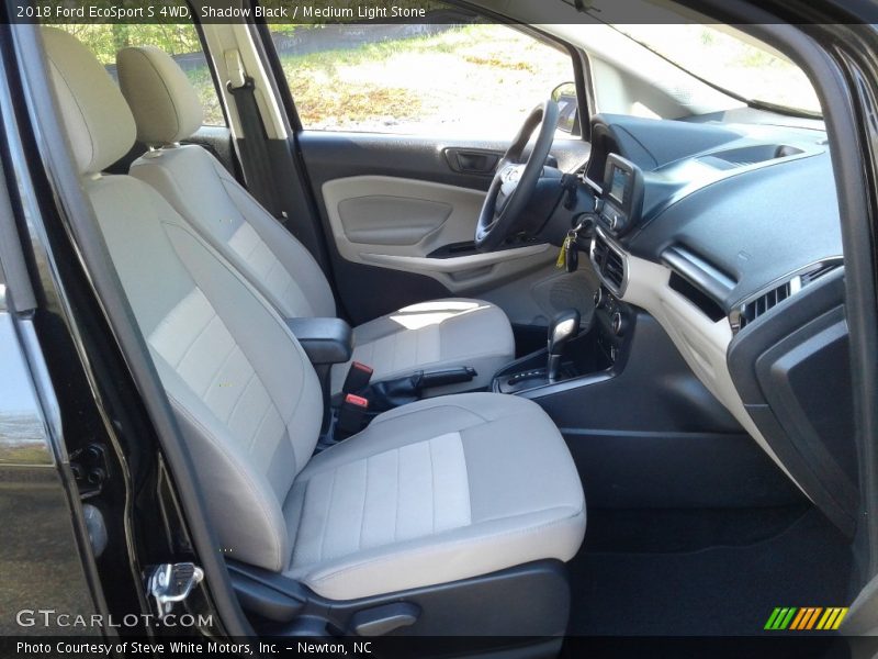 Shadow Black / Medium Light Stone 2018 Ford EcoSport S 4WD