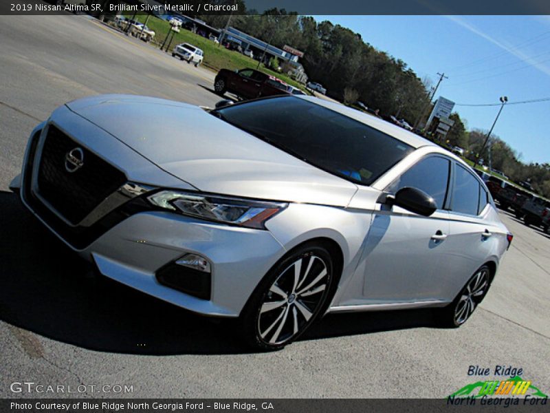 Brilliant Silver Metallic / Charcoal 2019 Nissan Altima SR