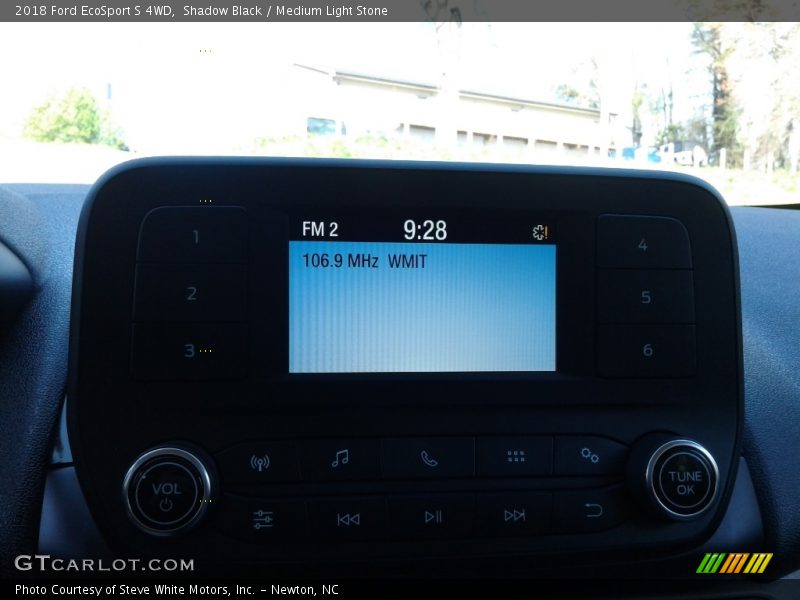 Shadow Black / Medium Light Stone 2018 Ford EcoSport S 4WD