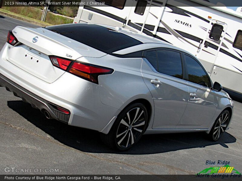 Brilliant Silver Metallic / Charcoal 2019 Nissan Altima SR
