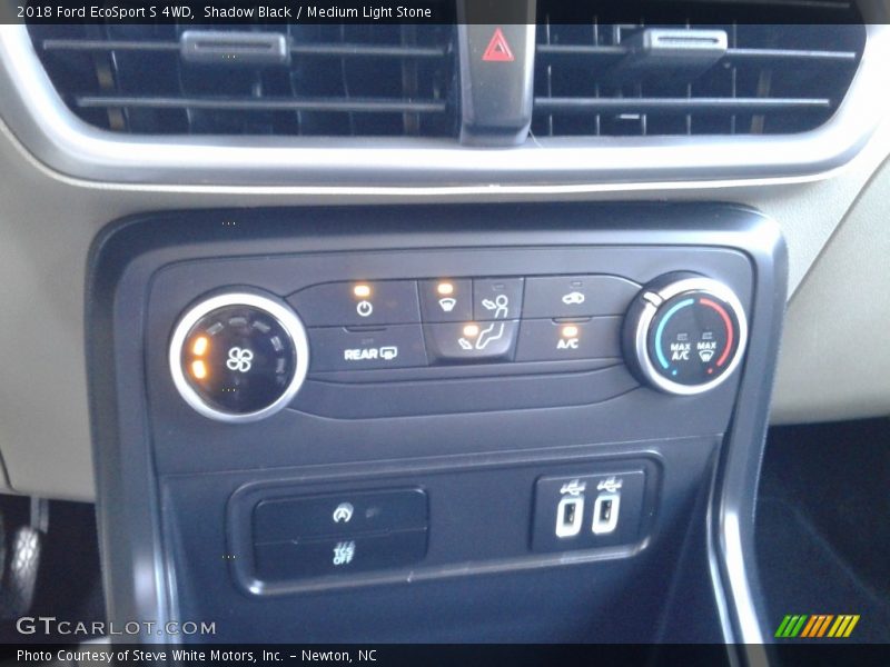 Shadow Black / Medium Light Stone 2018 Ford EcoSport S 4WD