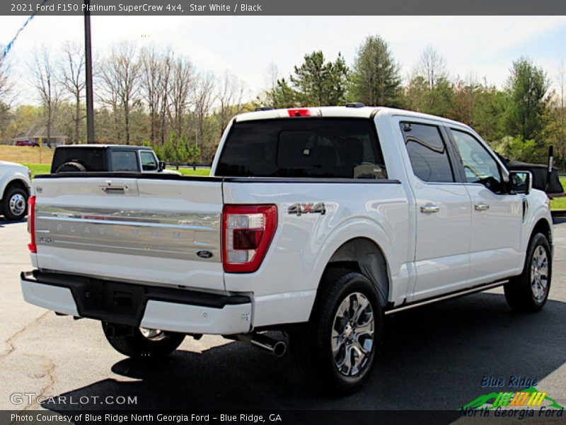 Star White / Black 2021 Ford F150 Platinum SuperCrew 4x4