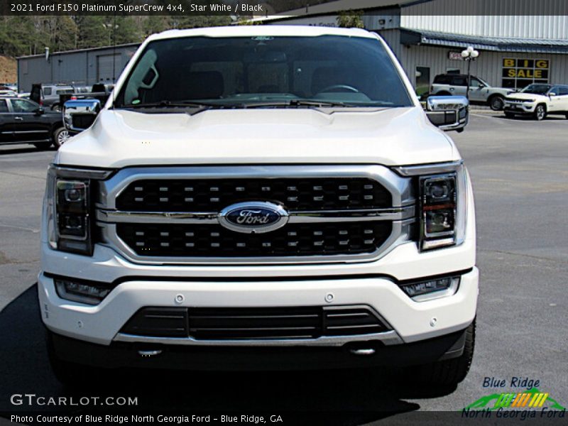 Star White / Black 2021 Ford F150 Platinum SuperCrew 4x4