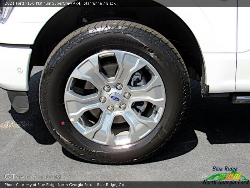 Star White / Black 2021 Ford F150 Platinum SuperCrew 4x4