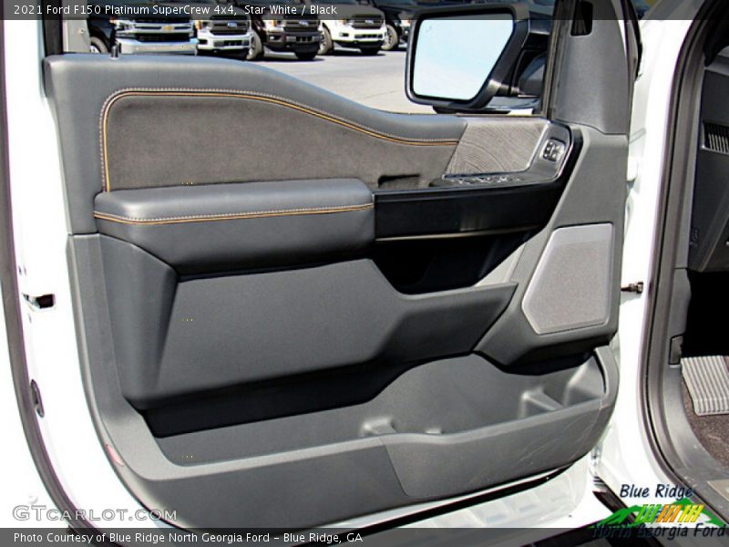 Star White / Black 2021 Ford F150 Platinum SuperCrew 4x4