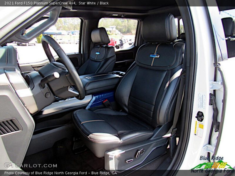 Star White / Black 2021 Ford F150 Platinum SuperCrew 4x4