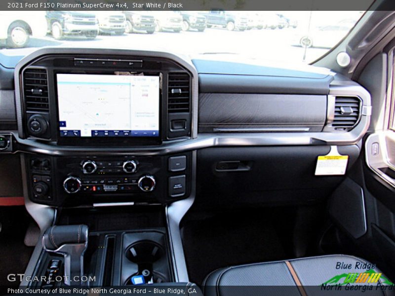 Star White / Black 2021 Ford F150 Platinum SuperCrew 4x4