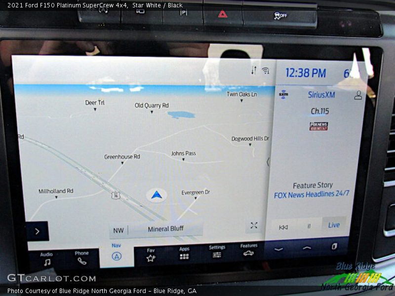 Star White / Black 2021 Ford F150 Platinum SuperCrew 4x4