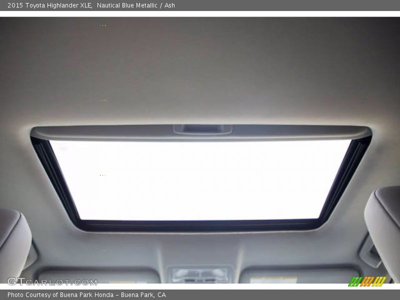 Nautical Blue Metallic / Ash 2015 Toyota Highlander XLE