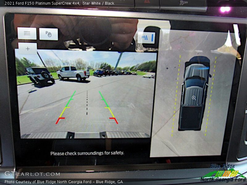 Star White / Black 2021 Ford F150 Platinum SuperCrew 4x4