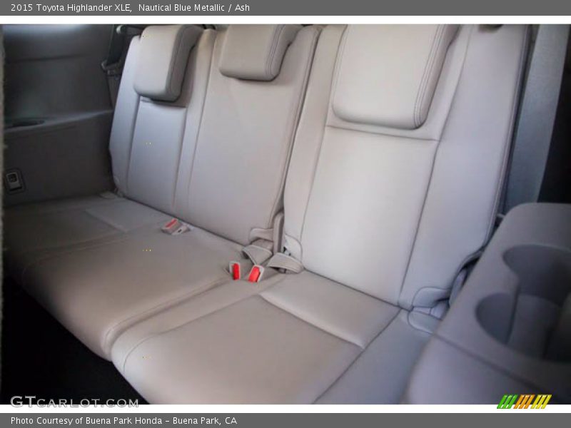 Nautical Blue Metallic / Ash 2015 Toyota Highlander XLE