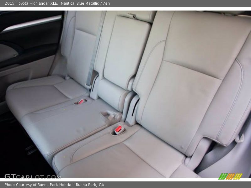Nautical Blue Metallic / Ash 2015 Toyota Highlander XLE