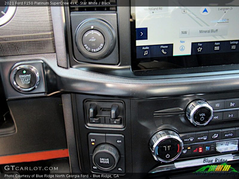 Star White / Black 2021 Ford F150 Platinum SuperCrew 4x4