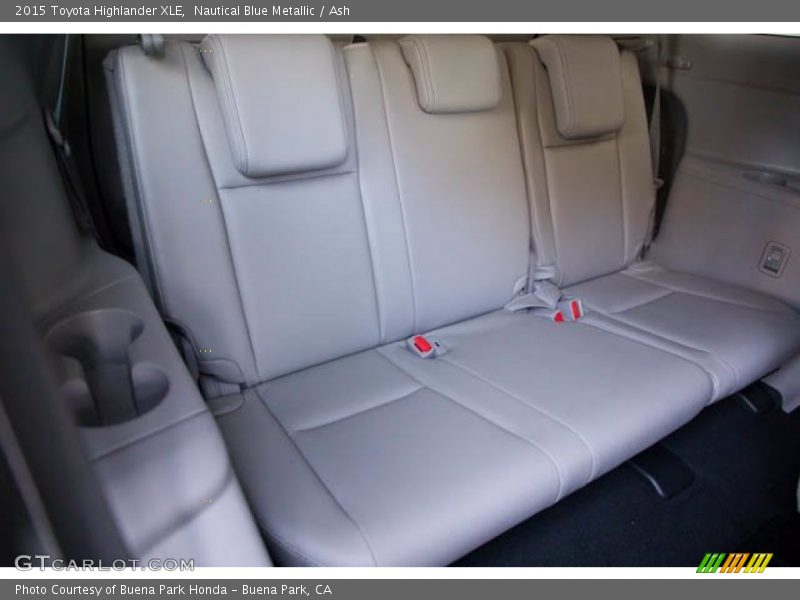 Nautical Blue Metallic / Ash 2015 Toyota Highlander XLE