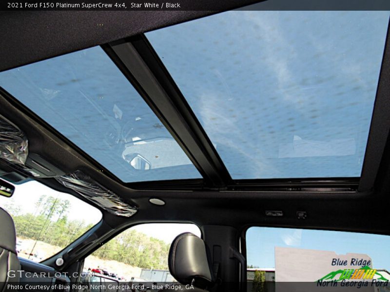Star White / Black 2021 Ford F150 Platinum SuperCrew 4x4